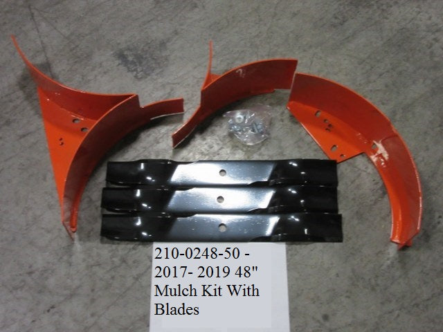 210-0248-50 - 2017- 2023 48" Mulch Kit w/Blades